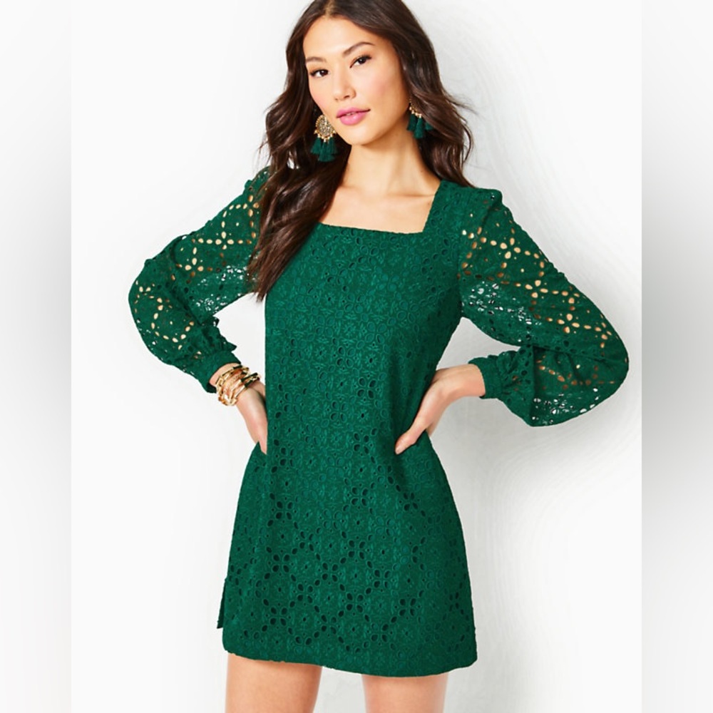NWT Lilly Pulitzer Sarina Square Neck Romper
